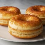 Creme-brulee-donut-with-caramelized-sugar-topping-and-custard-filling-on-a-neutral-background