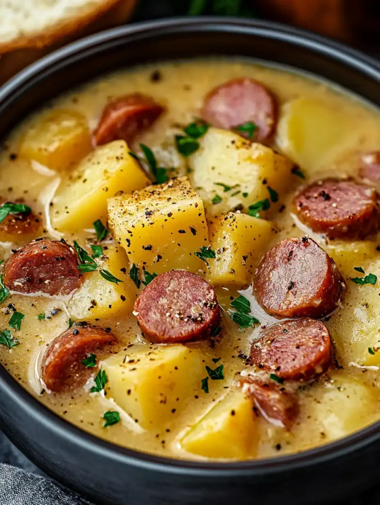 Kielbasa Potato Soup'