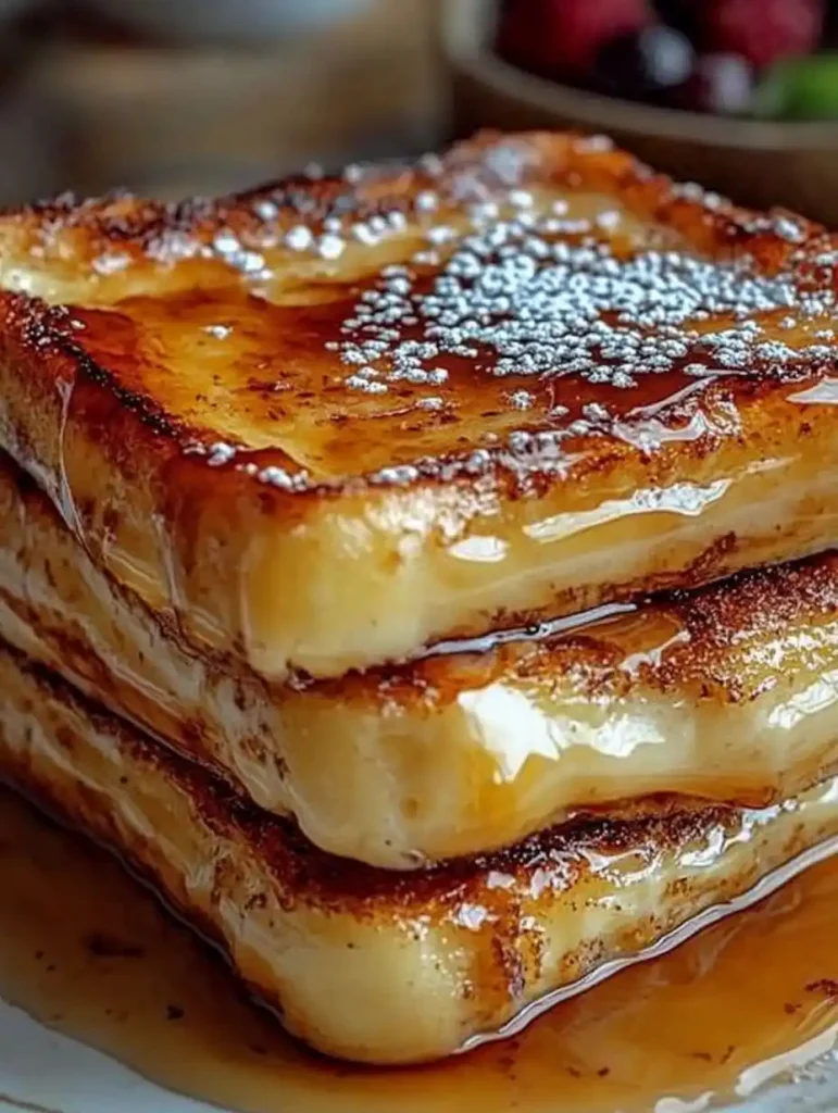 Overnight Crème Brûlée French Toast