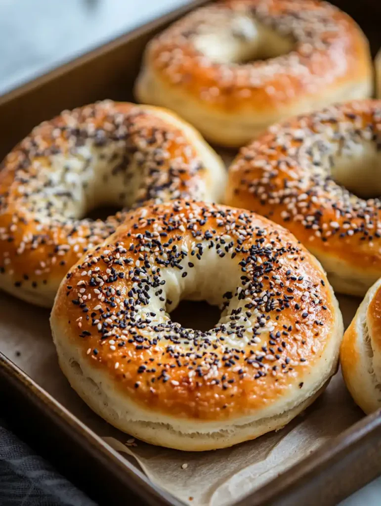 High Protein Greek Yogurt Bagels