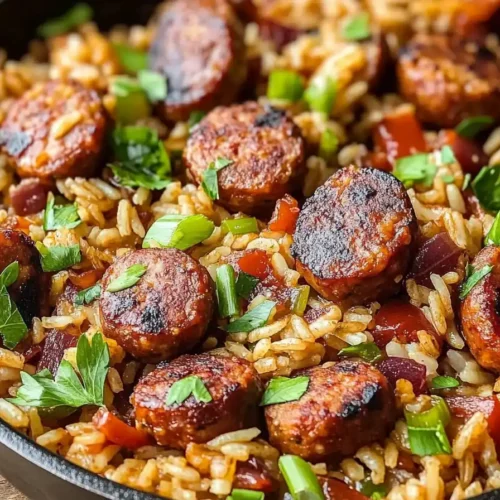 Sausage And Rice Skillet
